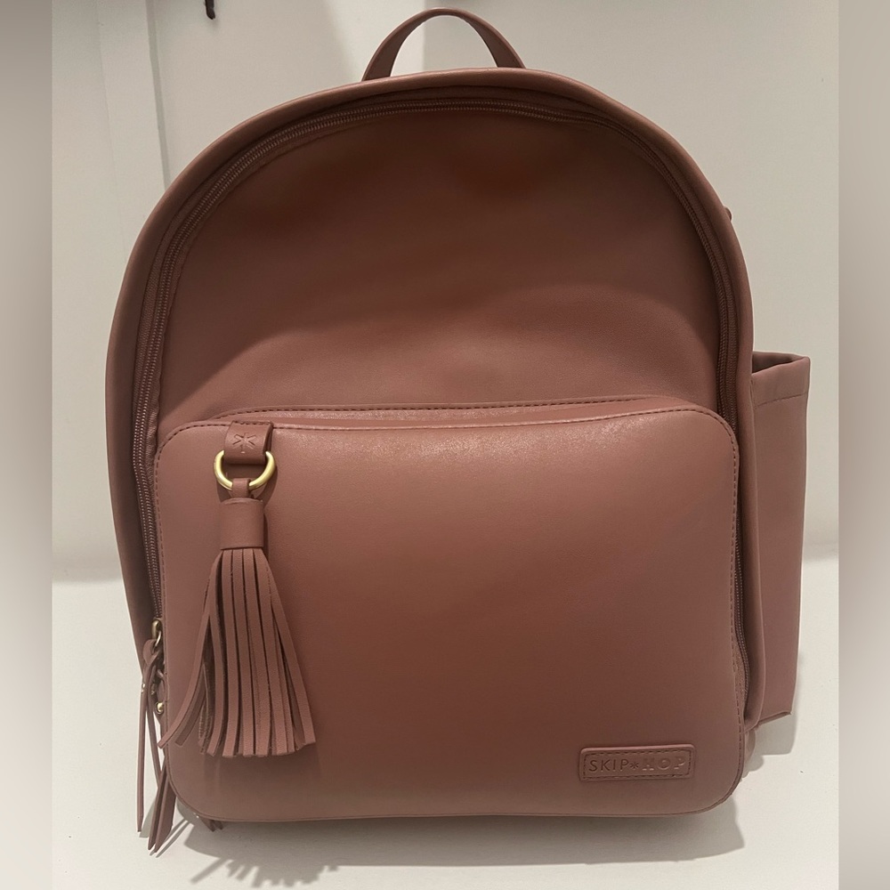 SKIP HOP ROSE COLORED DIAPER BAG
